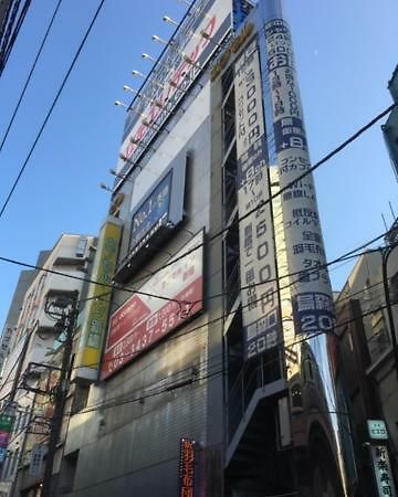 Capsule Inn Shimbashi Tokyo Eksteriør billede